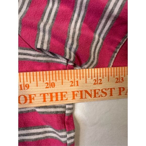 Lacoste Classic men’s pink striped polo shirt, size 4 (M) - Picture 3 of 5